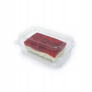 Jednorazový riad - Nádobový box, balenie tort, 50 ks. 1,3 l