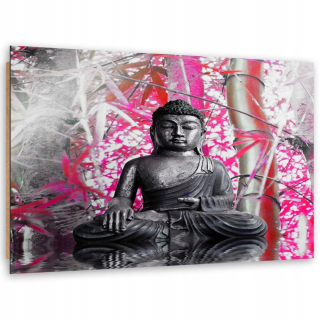 Obrázok panela Deco, Buddha a Bamboo - 100x70