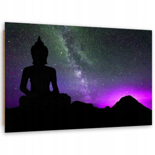 Panel Deco, Buddha a Aurora - 120x80