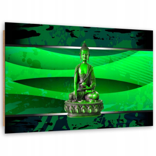 Panel Deco, Buddha na abstraktnom pozadí 2 120x80