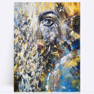 Craze obraz ručne maľovaný 50x70 cm