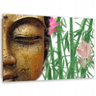 Obrázok panela Deco, Buddha s bambusom - 100x70