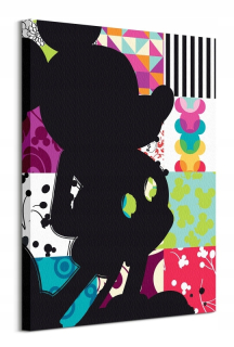Walt Disney, Mickey Mouse Picture Canvas 60x80 cm