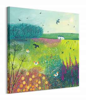 Jo Grundy Spring Meadow Obrázok na plátne 85x85 cm