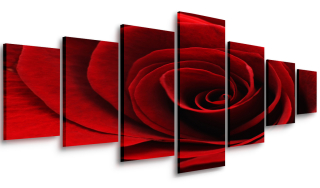 Obrázok pre obývaciu izbu kvety Rose 210x100 Skvelé
