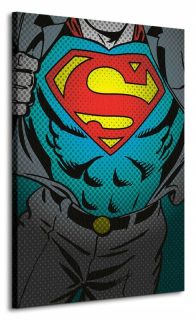 DC Comics Superman Tors Obrázok na plátne 85x120 cm