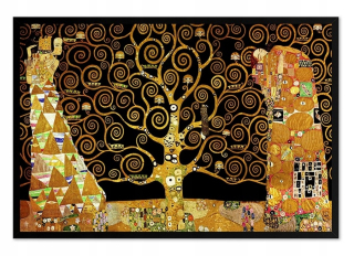 Obrázok Gustav Klimt Tree of Life Kiss + Rám