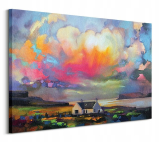 Scott Naismith House pod mrakmi - Obrázok 120x85 cm