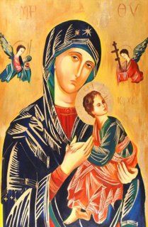Obrázok Matka God Oil Canvas 50x70