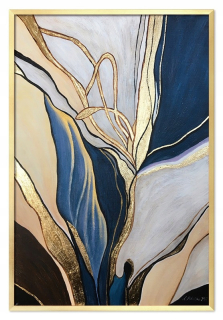 Olejový obraz Abstrakcia Canvas Rám 63x93