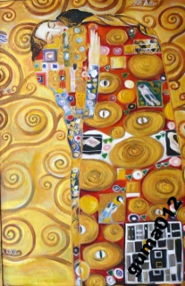 Olejomaľba maľovaná G. Klimt Kópia 60x90