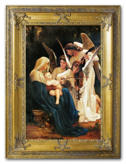 OLEJOMALBA RUČNE MAĽOVANÁ NAŠA PANÍ 82x112