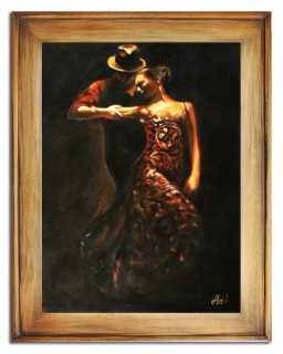 Oil Image .. In Dance ... Kopírujte 72x92