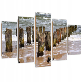 Päť -časový panel obrázkov Deco, Breakwaters na PL