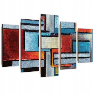 Päť -časový panel obrázkov Deco, kompozícia s PRO
