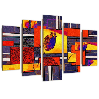 Päť -časový panel obrázkov Deco, Precision - 200x1