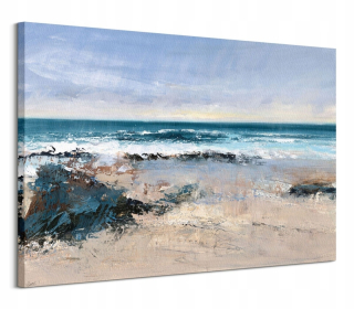 Plagát sledujúci krajinu vlny, umenie bez rámu 120 x 85 cm