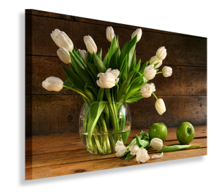 Obrázok tulipány kvety 120x80 pre obývaciu izbu