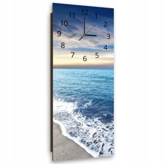Hodiny - Obrázok s hodinami. Sea Beach 25x65