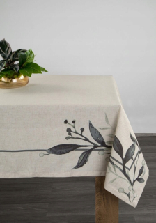 Behun na stol - Odtiene zelene 180 x 140 cm