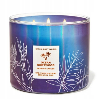 Ocean Driftwood Bath & Body Works Candle Sviečka