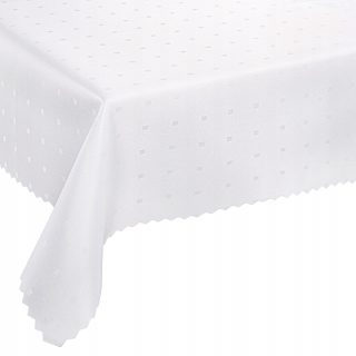 Obrus odolný voči škvrnám 140 cm x 220 cm obdĺžnikový