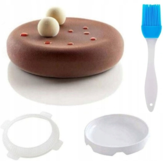 Cookie forma silikónovej formy na pečenie koláčov priemer 15 cm