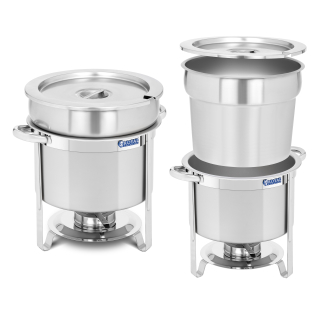 Ohrievač jedla - Okrúhle riadu pre vkladanie 10,5L BEMAR