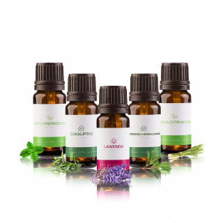 Sada éterických olejov pre Aquapool 5 x 10 ml sauny