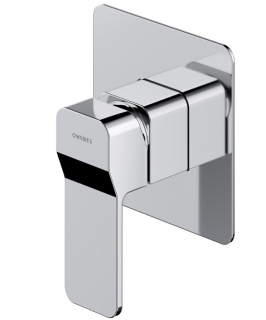 Omnires Slide Flush -Mounted Shower Battery Chrome