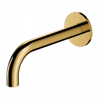 Omnires y Wall Bath Spout 21 cm zlato