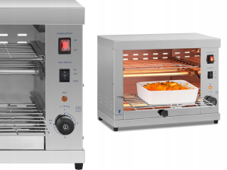 Ohrievač jedla - Salamander toaster Kastról grilovanie