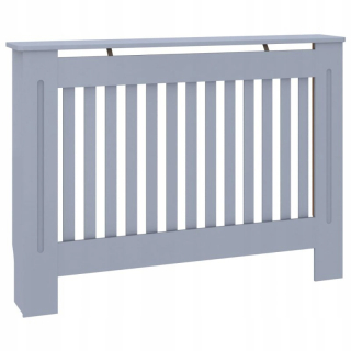 Kryt chladiča MDF 112 x 81 cm šedá