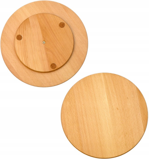 Doska na krájanie - 40CM OTOČNÁ DOSKA NA SYROVÝ PIZZOVÝ TANIER + ZADARMO