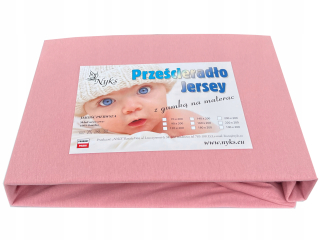 Nyks jersey vypasovaná plachta 90 x 200