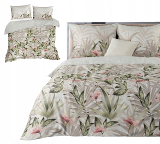 PaulaHome posteľná súprava prikrývka 220cm x 200 vankúš 70x80cm 3 diely