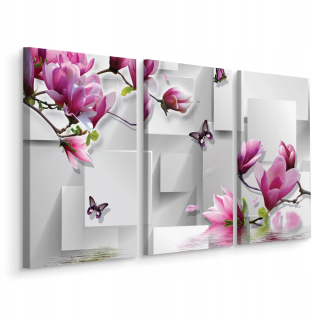 Obrázok 3 Čiastočná dekorácia motýľov Magnolia 120x80