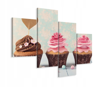 Obrázok 4-dielnu muffiny Sladky dekorácie 240x150