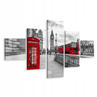 Obrázok 5 čiastočné Londýn Big Ben 3d 250x150