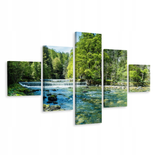 Obrázok 5 Čiastočná príroda River Water Forest 250x150