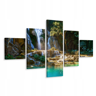 Obrázok 5-dielna vodopád rieka Strumień 250x150