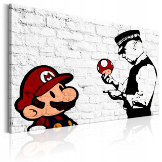 Obrázok - Banksy pre tehlu - 120x80