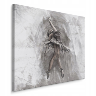 Obrázok Canvas Balet Balerina Dance betón 80x80