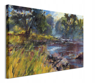 Stromy rieky Chris Forsey - obrázok na plátne 80x60