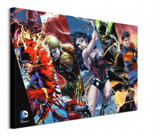 DC Justice League Heroes Image 80x60 cm
