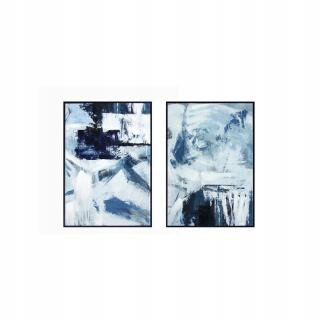DKD Image Home Decor Abstrakt (2 ks) (45 x 2