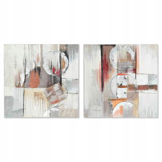 DKD Image Home Decor Abstrakt (60 x 2,8 x 60 ° C