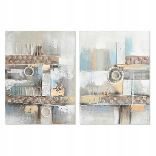 DKD Image Home Decor Abstrakt (60 x 2,4 x 120