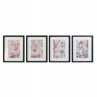 Obrázok DKD Domáce dekorácie Oriental Buddha (35 x 2,5 x