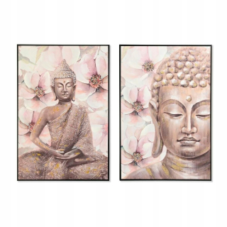 Obrázok DKD Domáce dekorácie Oriental Buddha (62 x 4,5 x